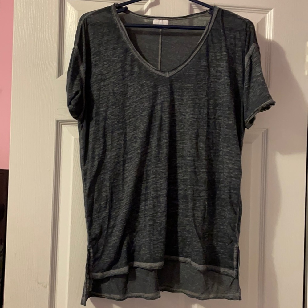 Nordstrom charcoal grey tee